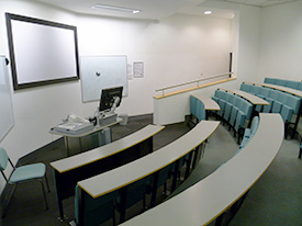 Sample layout of Management School Lecture Theatre 5